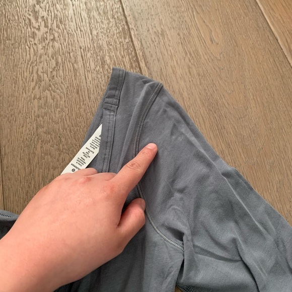 NWT slate blue It’s a tie long sleeve size 2 - Picture 6 of 6